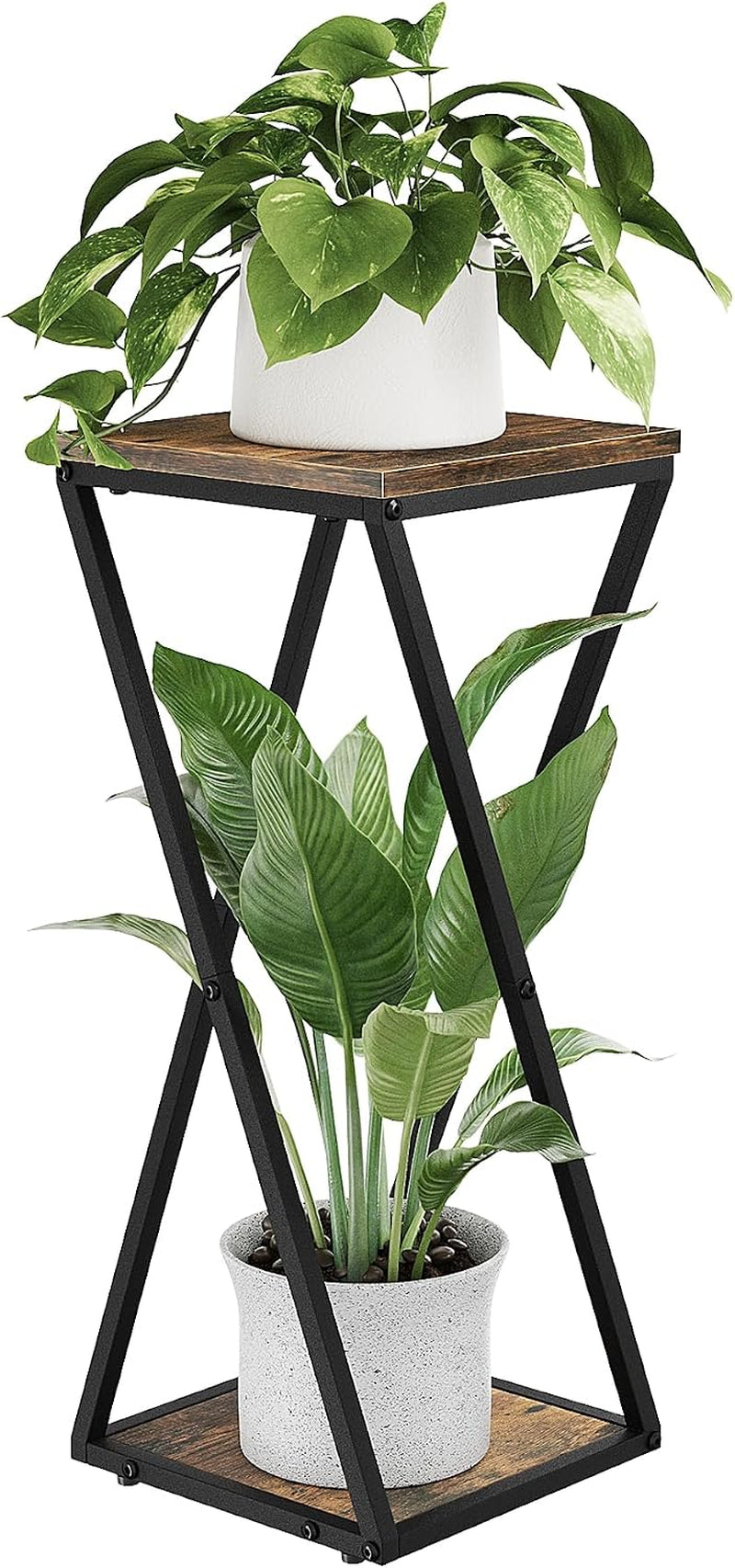 Bamworld Tall Plant Stand Indoor Corner, Brown
