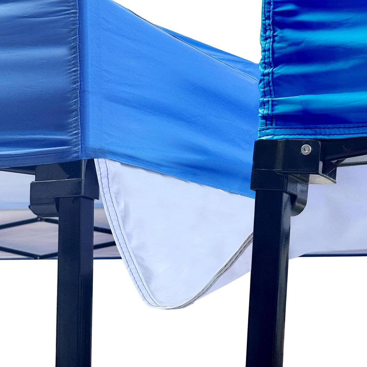 Joramoy 10 Feet Canopy Rain Gutter for Instant Pop up Canopy (White)