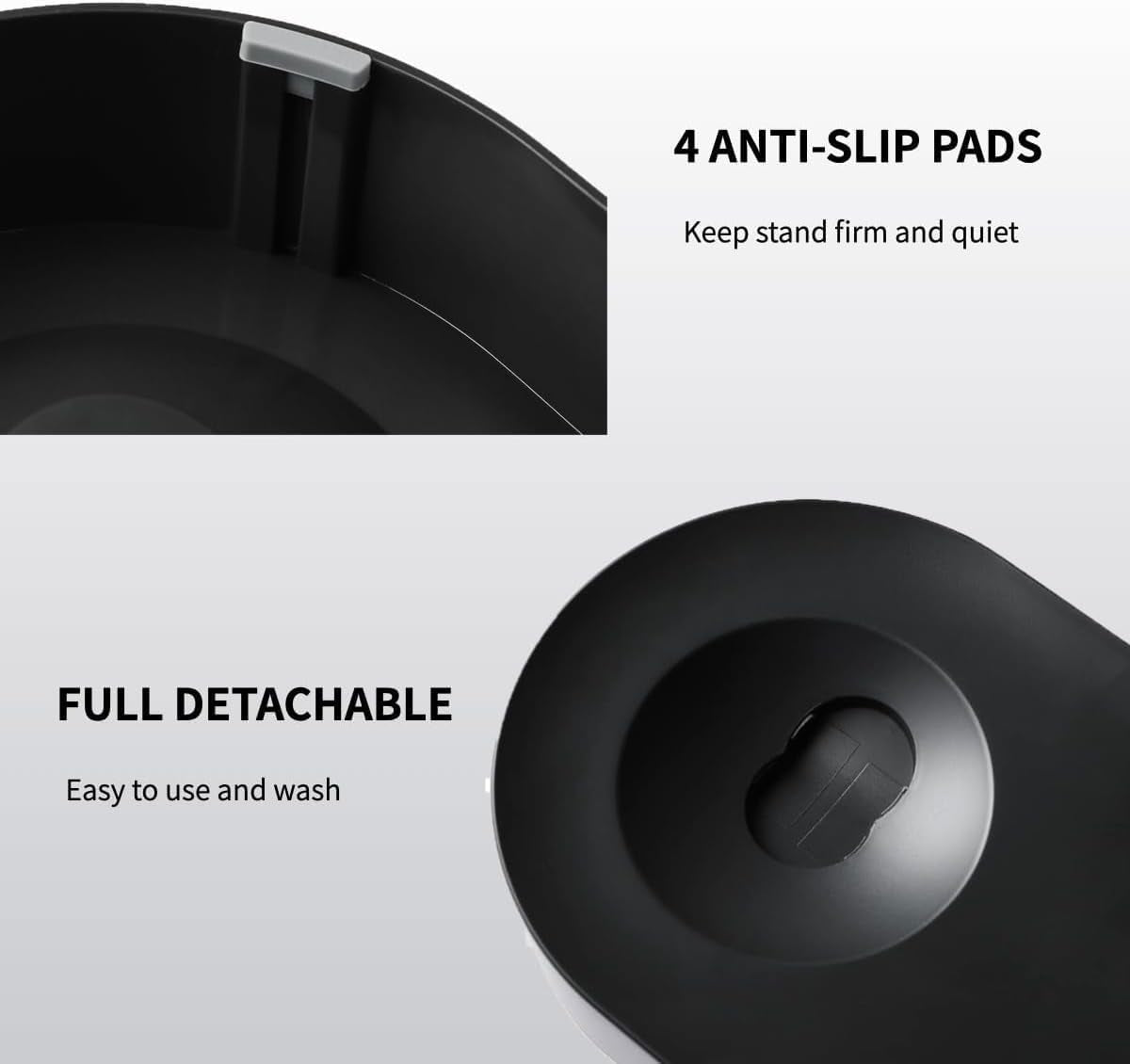 PETKIT 304 Stainless Steel Elevated Cat Bowls&Dog Bowls,Raised Cat Food and Water Bowl Set, Non-Slip, anti Vomiting 15°Tilted Cat Small Animal Plate