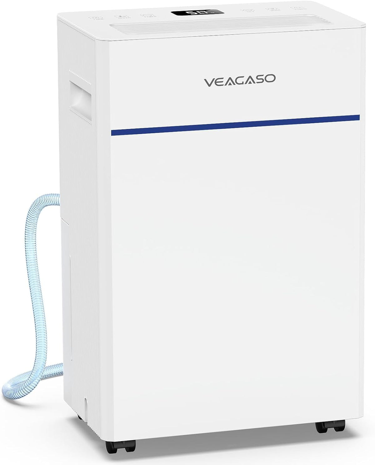 VEAGASO Dehumidifier for Basement, 28 Pints, 2000 Sq.Ft, 38Db Sleep Mode