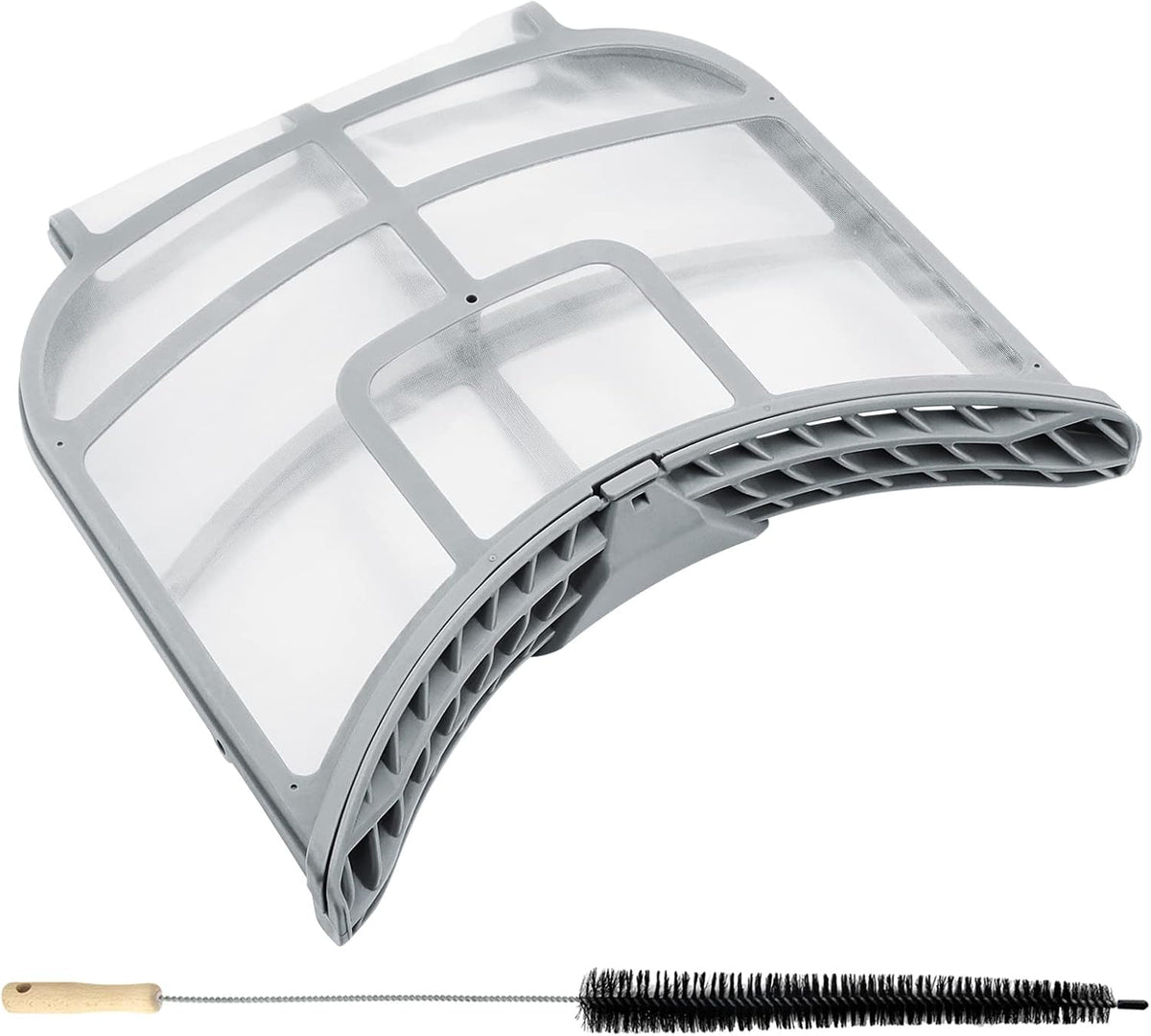 ADQ73373201 Dryer Lint Filter for LG and Kenmore Dryer, DLEX9000V DLEX8000V DLEX8000W DLGX5001V DLEX5000V DLGX8001W DLEX8100V DLEX5000W DLEX5005K ADQ733732 PS7787727 Clothes Vent Trap Cleaner Brush