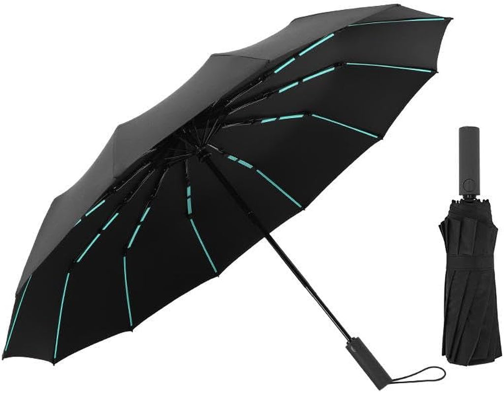 Compact Umbrella for Travel – Windproof & Waterproof Umbrella – Durable Umbrellas for Rain for Men & Women