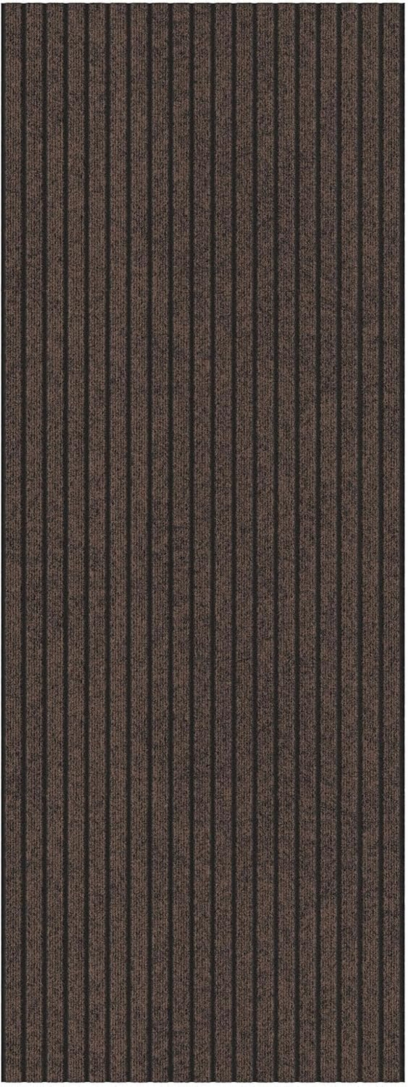 Ottomanson 2X12 Hallway Runner Rug – Non-Slip Indoor Outdoor Door Mat