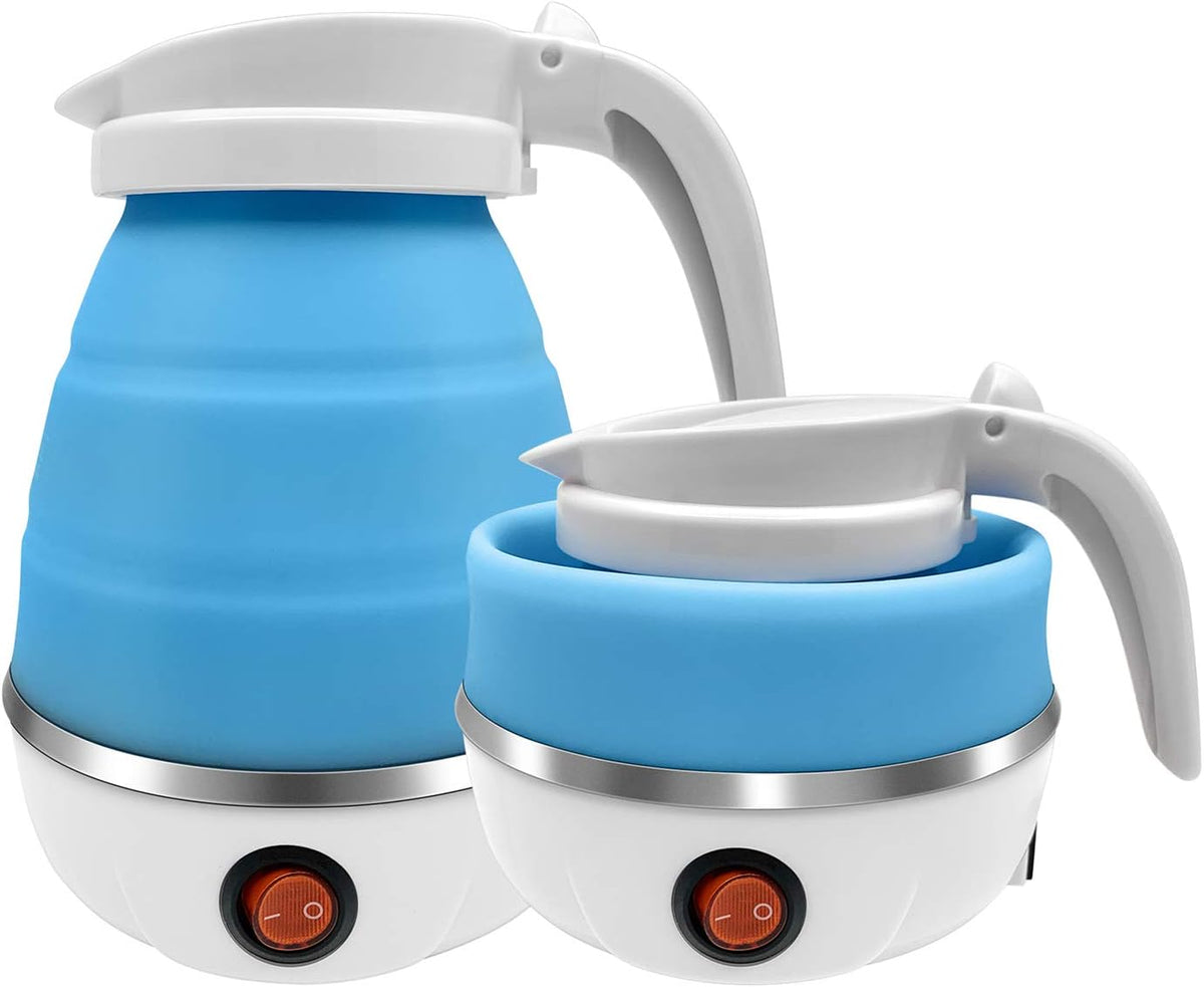 0.6L Small Travel Foldable Electric Kettle Collapsible Coffee Tea Kettle