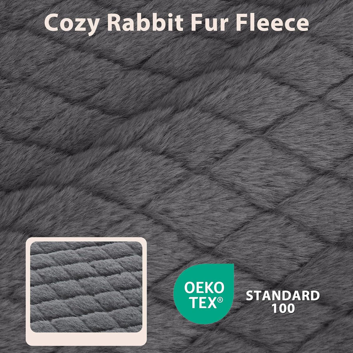 JOEJOY Orthopedic Medium Dog Bed, Washable Dog Crate Bed Medium Sized with Removable Cover, Egg Memory Foam Pet Beds, Grey, 29"X18"