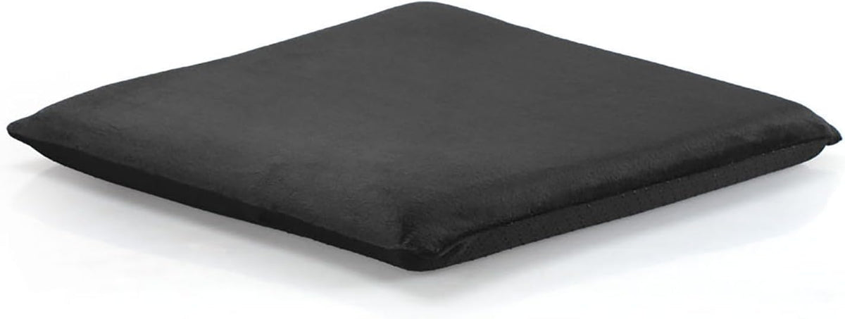 Augld Square Memory Foam Chair Cushion 18X18 in Black
