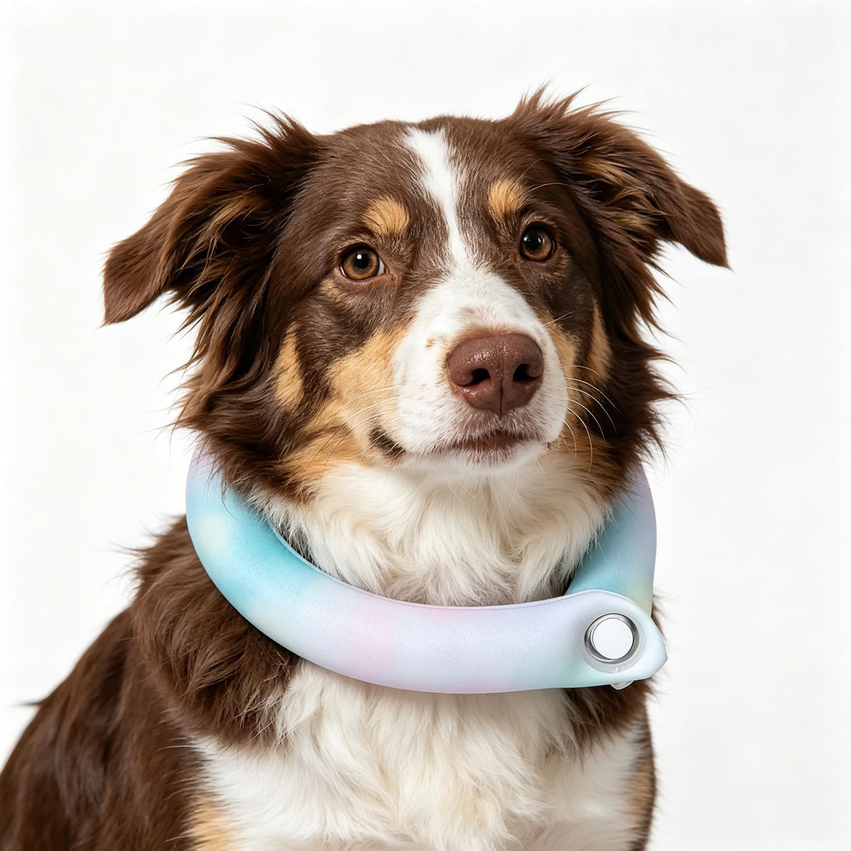 Summer Dog Ice Neck Cooler Kerchief Vest, Chill Out PCM Physical Instant Cooling Pet Bandana Scarf, Cooling Bandanas for Small Medium Large Dogs