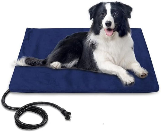 70X40Cm Pet Heating Pad with Chew Resistant Cord for Cat and Dog
