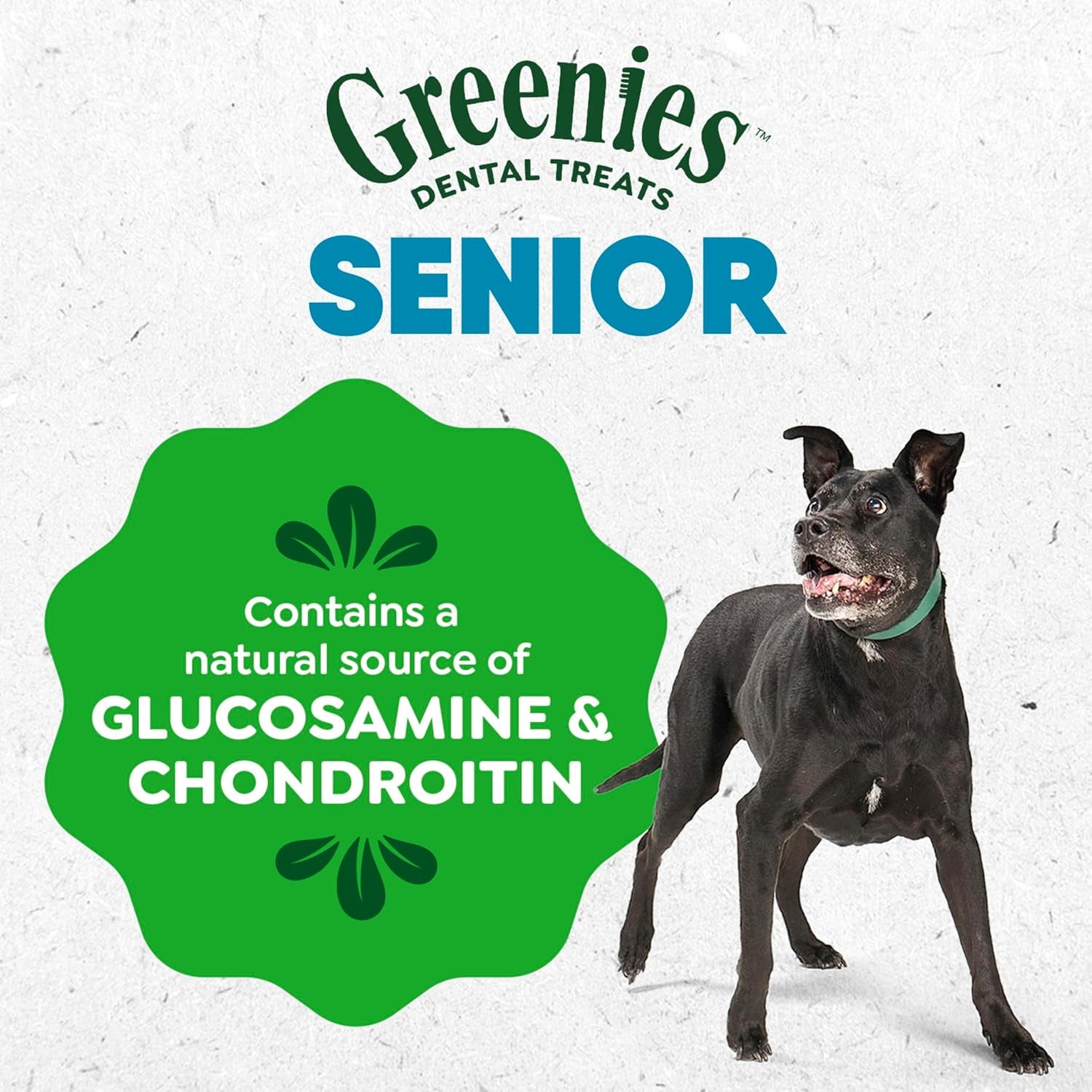 Greenies Dental Treats for Dogs, Veterinarian-Recommended Aging Care Adult Natural Dental Dog Treats, Teenie Size, 27 Oz. Pack, 96 Count
