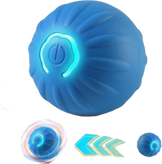 Winb Interactive LED Dog Ball （2 Inch）- USB Rechargeable Motion-Activated Rolling Toy for Small Dogs, Dogs Ball Play and Wicked Fun