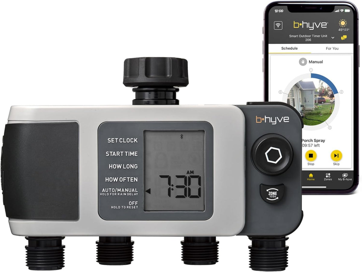 Orbit B-Hyve XD 4-Port Smart Hose Watering Timer - 24634