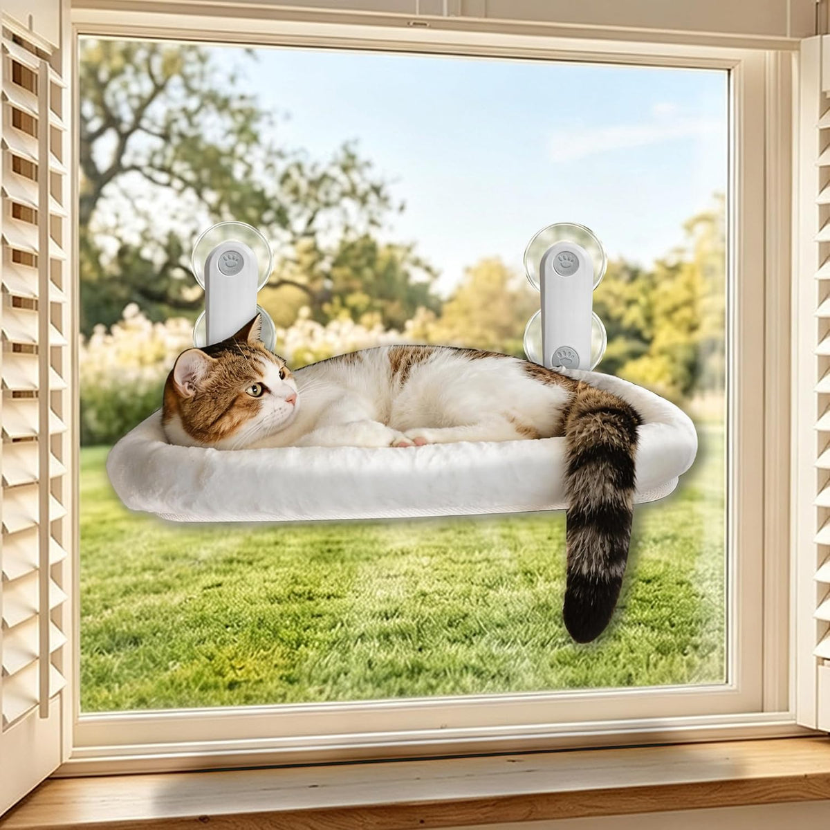 YGP Window Bed for Cats, Cat Bed for Window, Window Hammock for Cats Inside