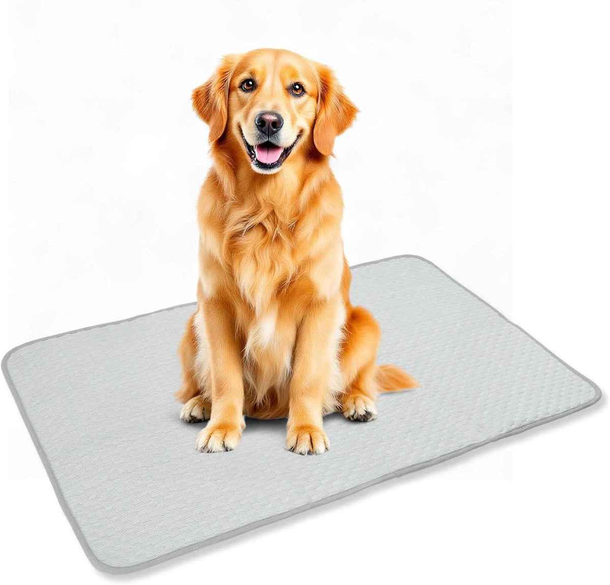 Dog Cooling Mat, Portable Pets Cool Mat, Durable Machine Washable Pets Pad, X-Large, Grey