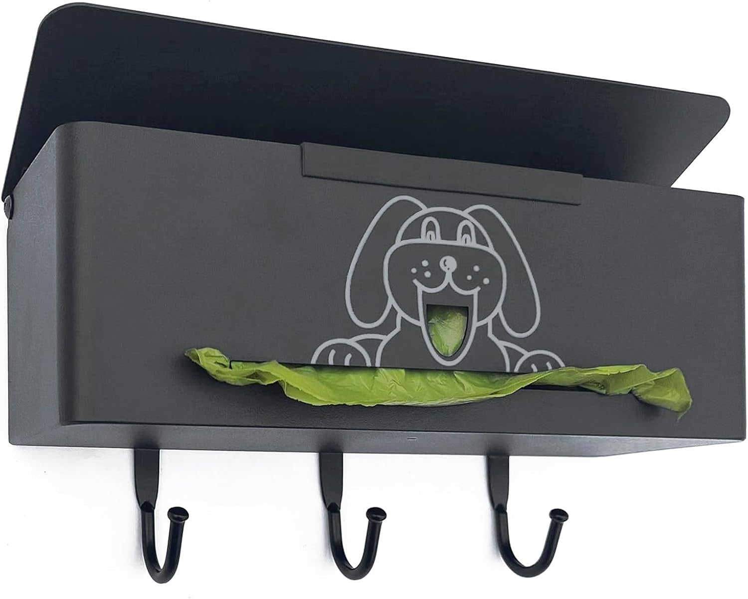 2 Dog Bag Dispensers 1 Lock 8 Small Rolls of Poop Bags