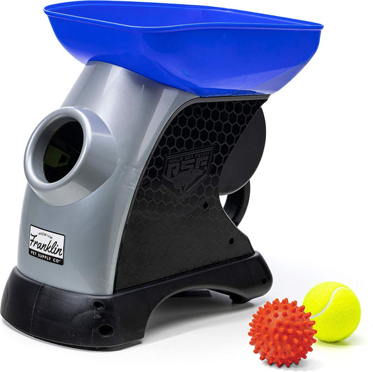 Franklin Sports Ready Set Fetch Automatic Tennis Ball Launcher - Black