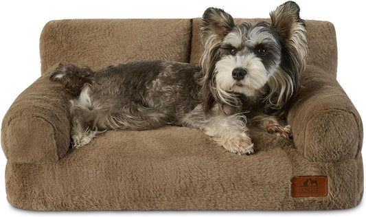 Hollypet Small Dog Large Cat Bed Puppy Couch Beds for Pets up to 25 Lbs