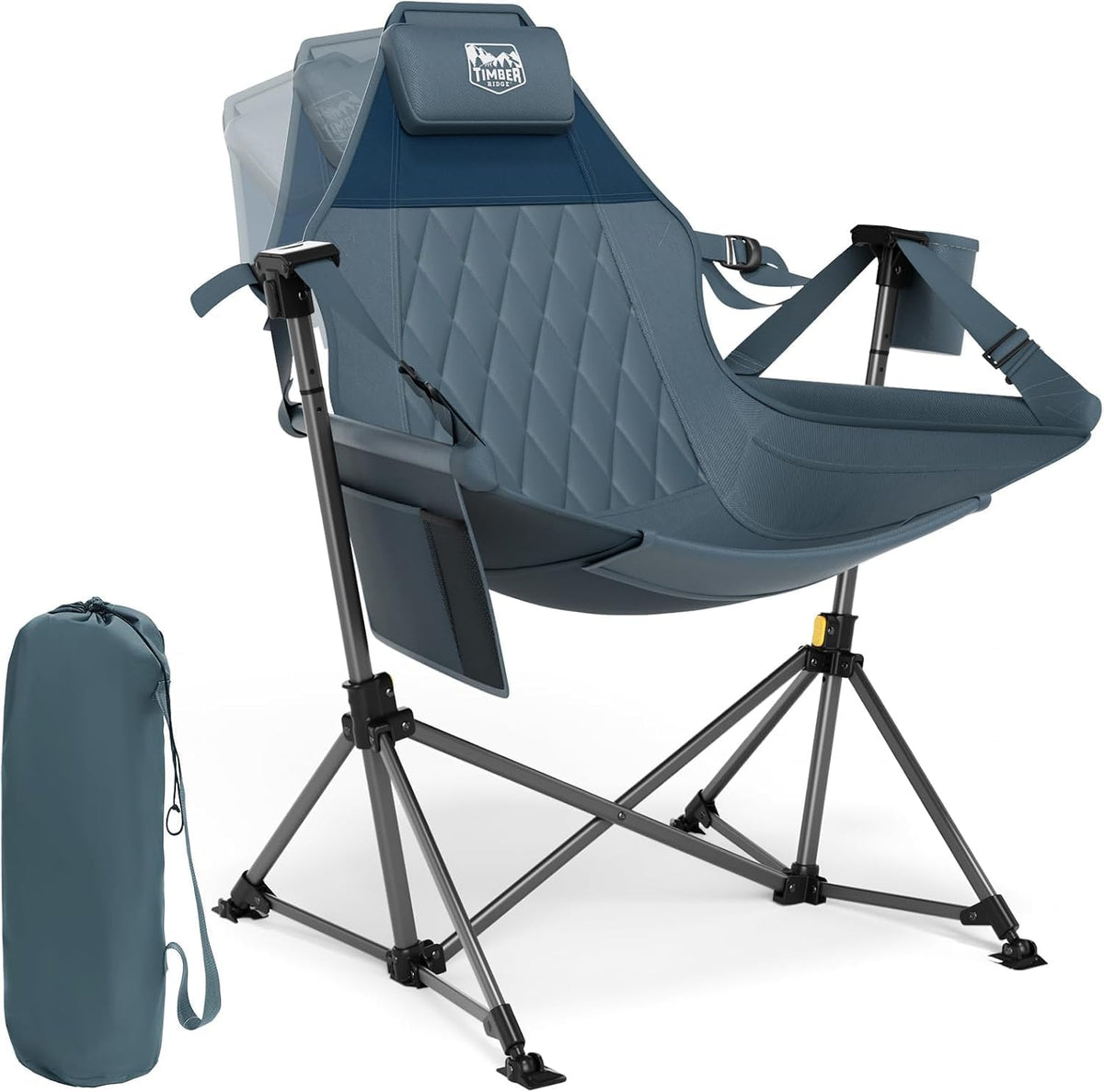 TIMBER RIDGE Hammock Camping Chair, Oversized Swinging Chair, 400Lbs Load