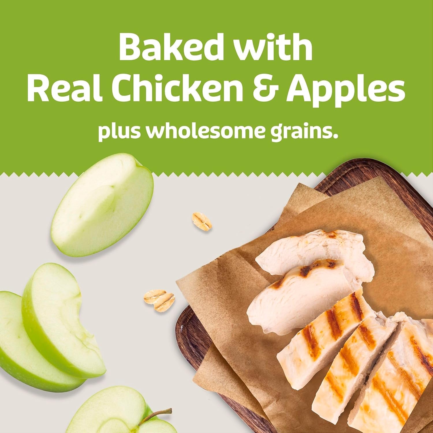 Blue Buffalo Soft & Chewy Health Bars, Baked with Real Chicken & Apples, Natural Dog Treats Mineral Enhanced for Flavor, 9 Oz. Bag