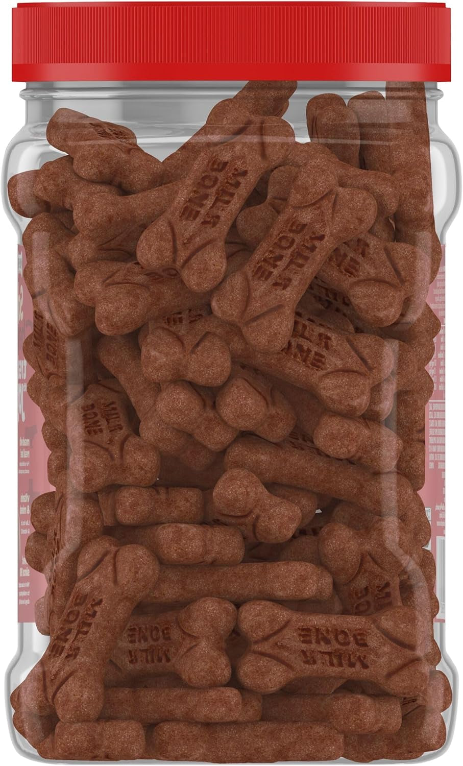 Milk-Bone Soft & Chewy Dog Treats, Made with Real Beef & Filet Mignon, 25 Ounce Canister