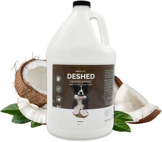 Bark2Basics Deshedding Dog Conditioner for Shedding Control, 1 Gallon 16:1