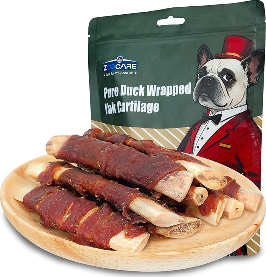 Pure Duck Wrapped Yak Cartilage Chews for Medium & Large Dogs