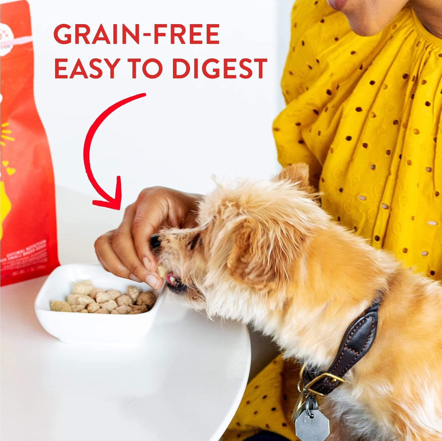 Stella & Chewy'S Freeze-Dried Raw Lil' Bites Itty Bitty Beef Recipe Small Breed Dog Food, 7 Oz. Bag (Beef)