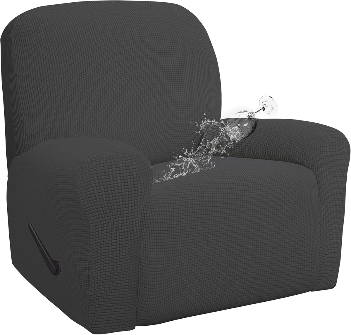 Easy-Going 100% Waterproof Recliner Chair Cover，1-Piece Recliner Slipcover