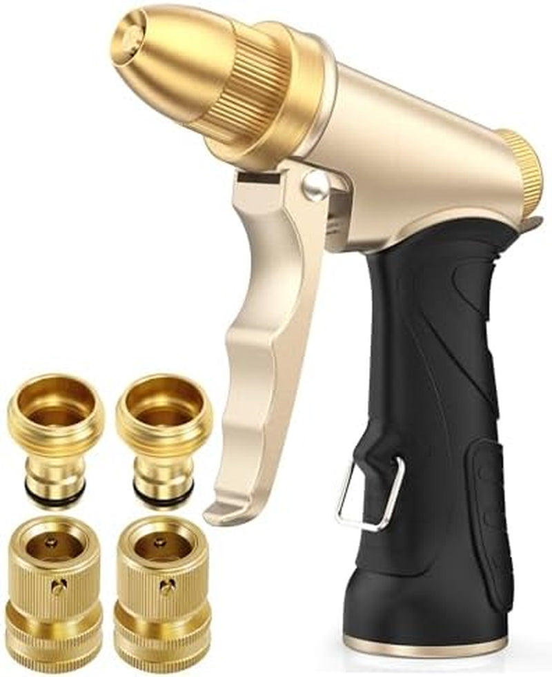 RAINPOINT Brass Hose Nozzle & Quick Connect Kit