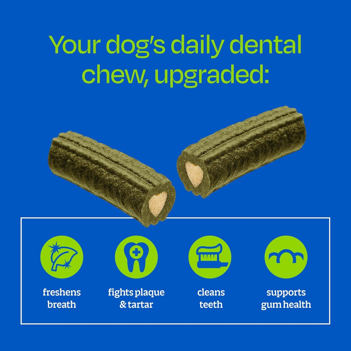 Ark Naturals Brushless Toothpaste, Dog Dental Chews for Small Breeds, Freshens Breath, Helps Reduce Plaque & Tartar, 12Oz, 1 Pack