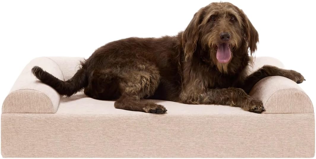 XL Orthopedic Dog Bed for Large Sized Dogs, 42"X30"X7.5", Grey