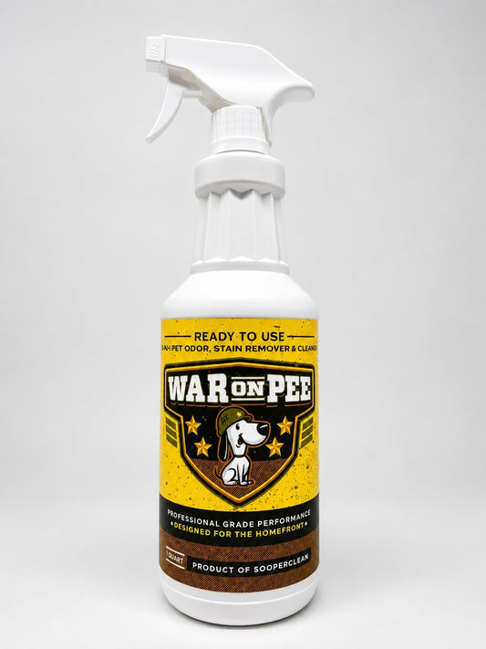 3-In-1 Pet Urine & Odor Cleaner, Ready-To-Use Stain & Odor Remover for Carpet, Rugs, Upholstery, Tile & More, 32 Oz