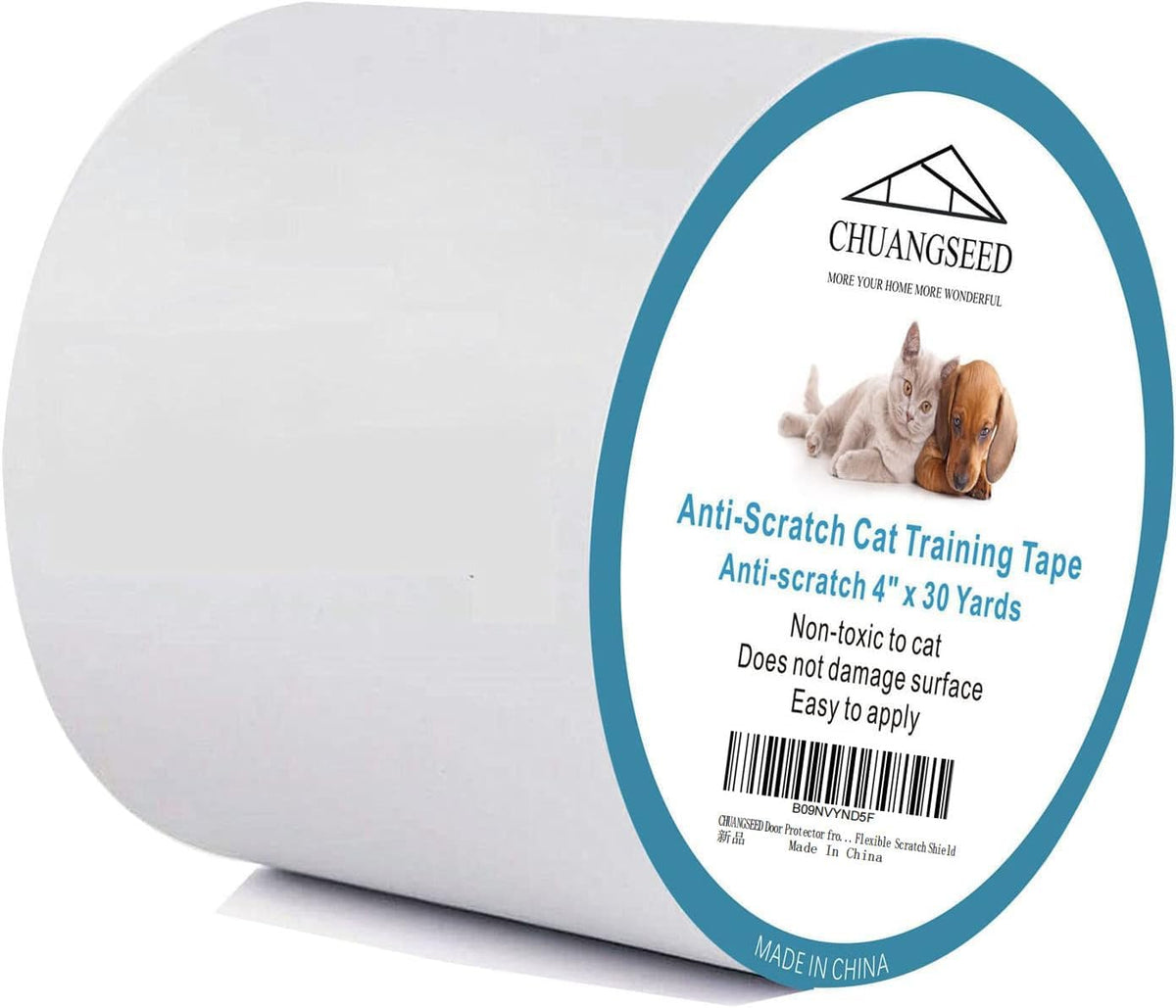 Cat Scratch Couch Furniture Protector, Self-Adhesive Scratch Pad