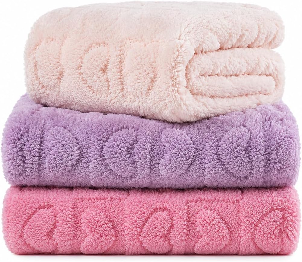 3 Pack Dog Blanket 20"X30", Heart Pattern Soft Fluffy Puppy Blanket for Small Dogs and Cats, Cute Pet Blanket for Crate Bed Couch, Dog Essentials, Dog Travel Accessories, Washable Fleece Pet Bedding