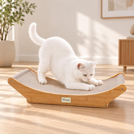 Sisal Cat Scratching Post/Bed for Large Cats,Cat Nail Scratcher