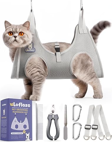 Dog Grooming Hammock Harness Breathable Pet Cat Hammock 6.5"