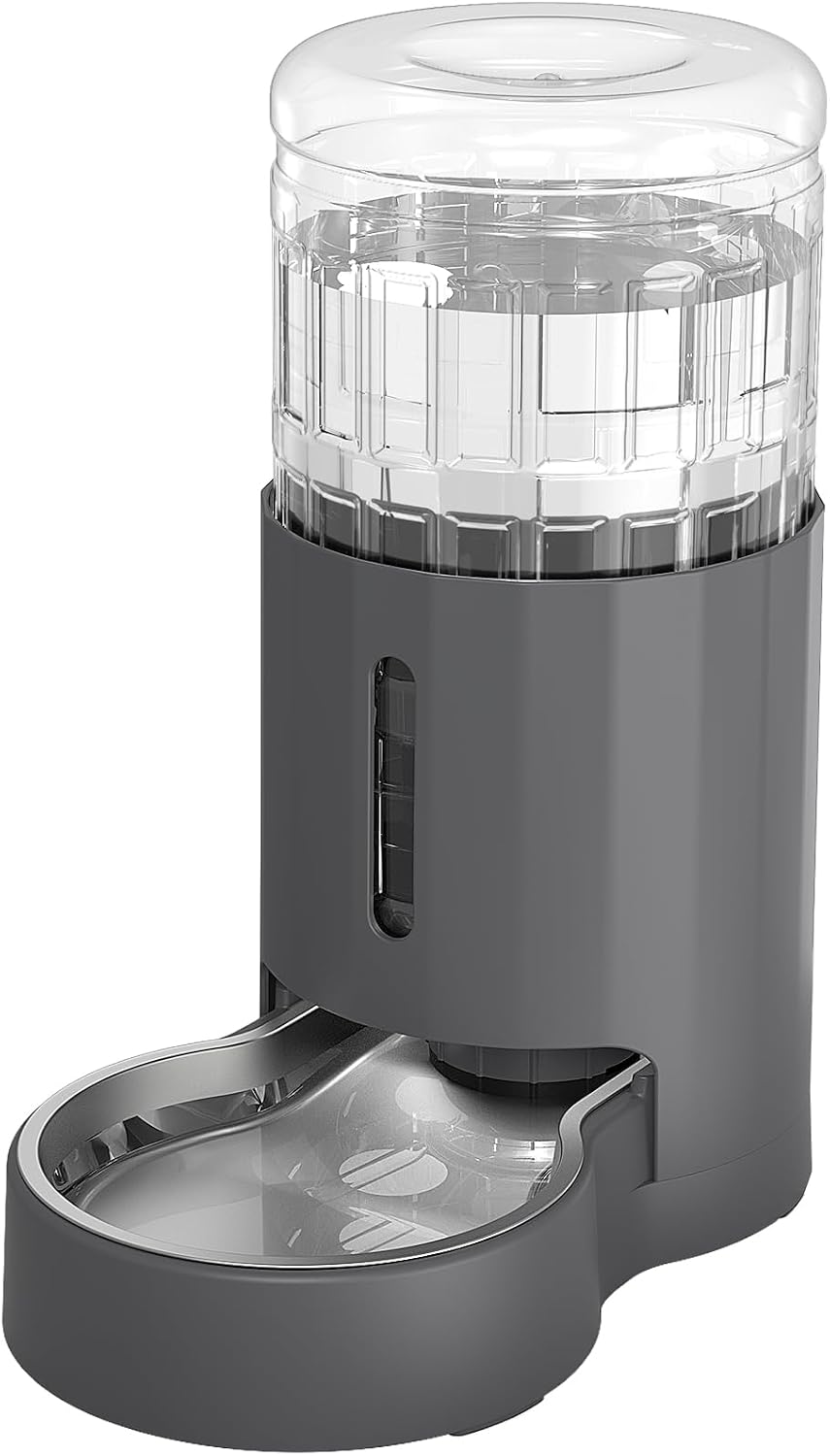 JUNSPOW Cat Water Dispenser and Stainless Steel Bowl