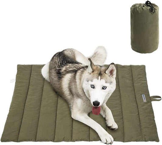 CHEERHUNTING Outdoor Dog Bed, Waterproof, Washable, Large Size, Durable, Water Resistant, Portable and Camping Travel Pet Mat