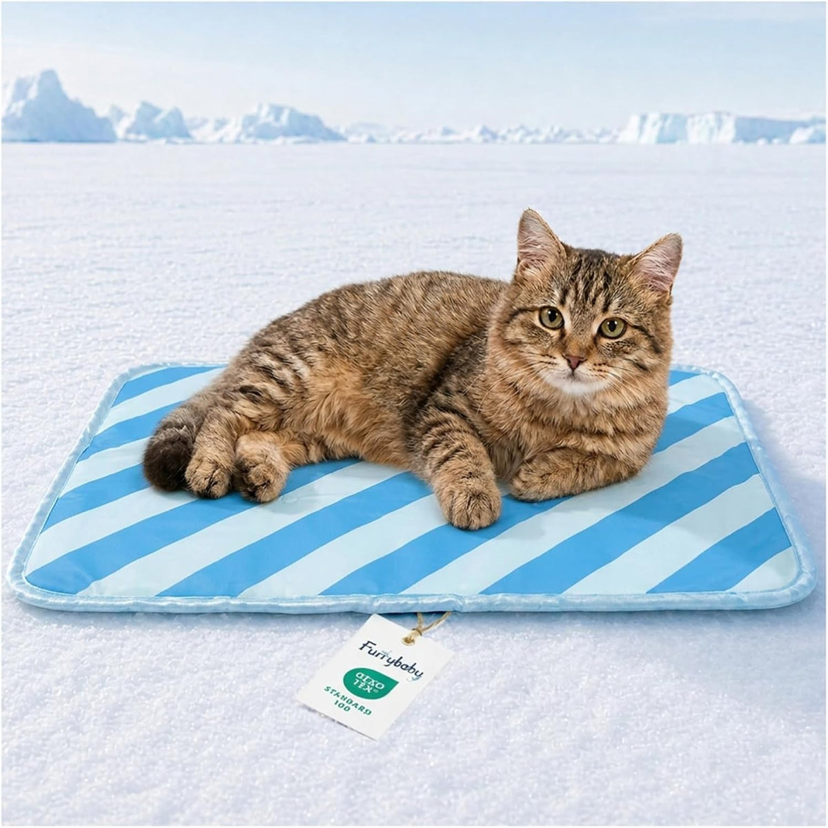Furrybaby Cooling Mat for Dogs,Stylish Patterns,Self Cooling Indoor Outdoor