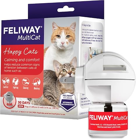 FELIWAY Classic Cat Pheromone Calming Diffuser Kit