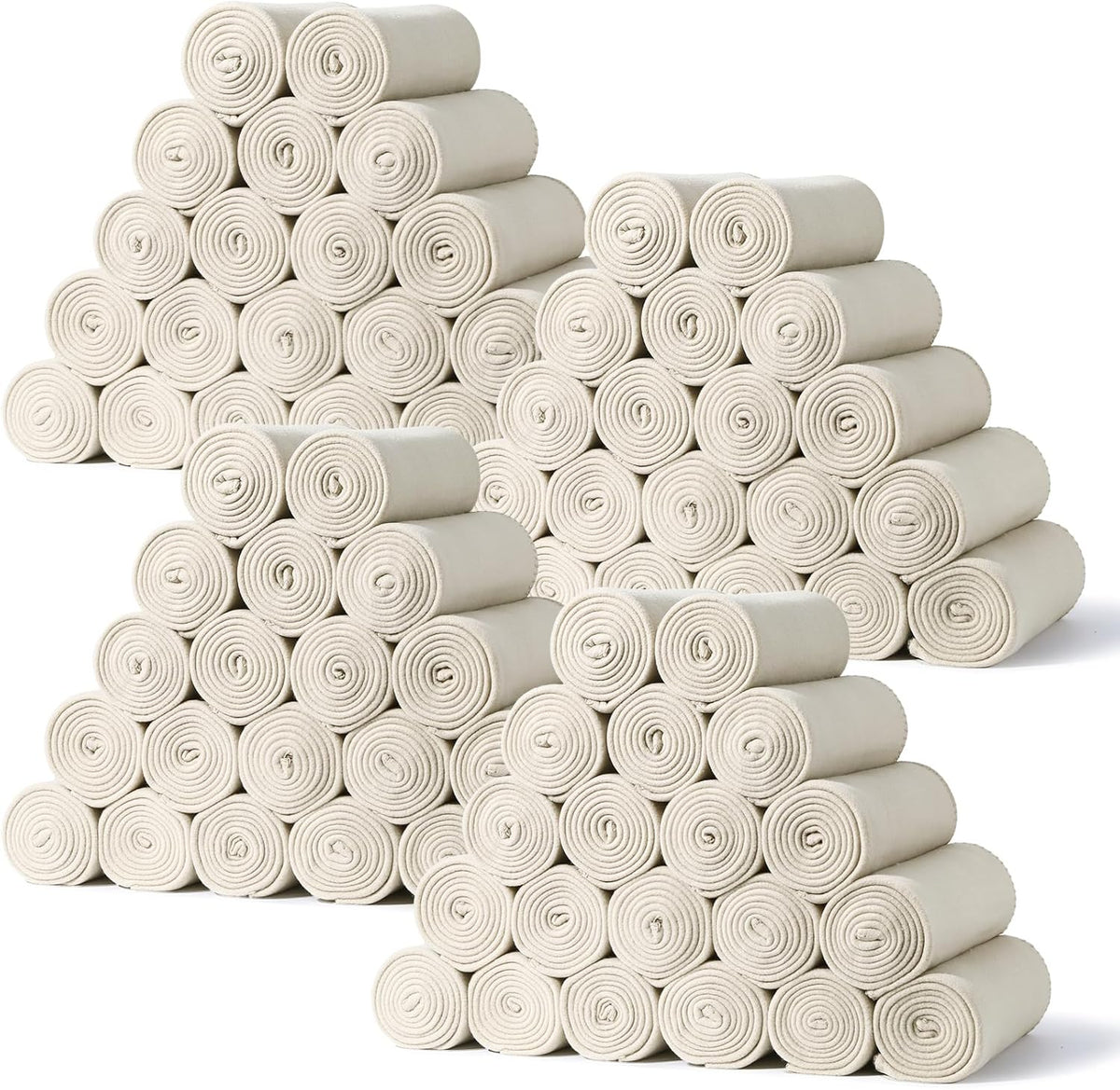 80PCS off White Blankets Bulk 50 X 60, Soft Lightweight Throw Blanket Kit Cozy Blankets Bulk for Bed Sofa Couch Warm Pet Fleece Blanket Set for Wedding Homeless Home Office Travel Gift for Seasons