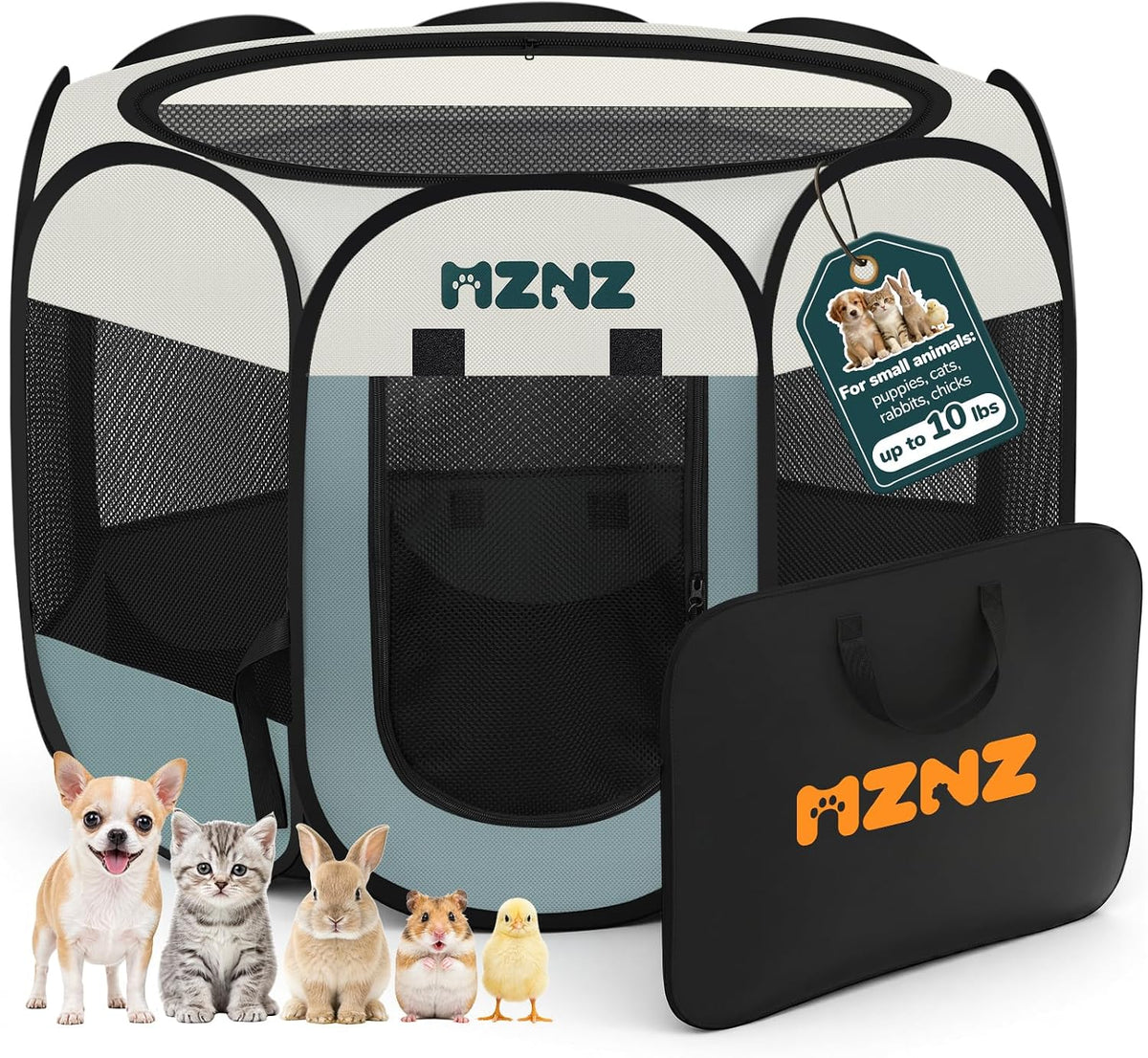 Prevue Pet Products X-Tra Fun Portable and Foldable Kitty Center - Grey