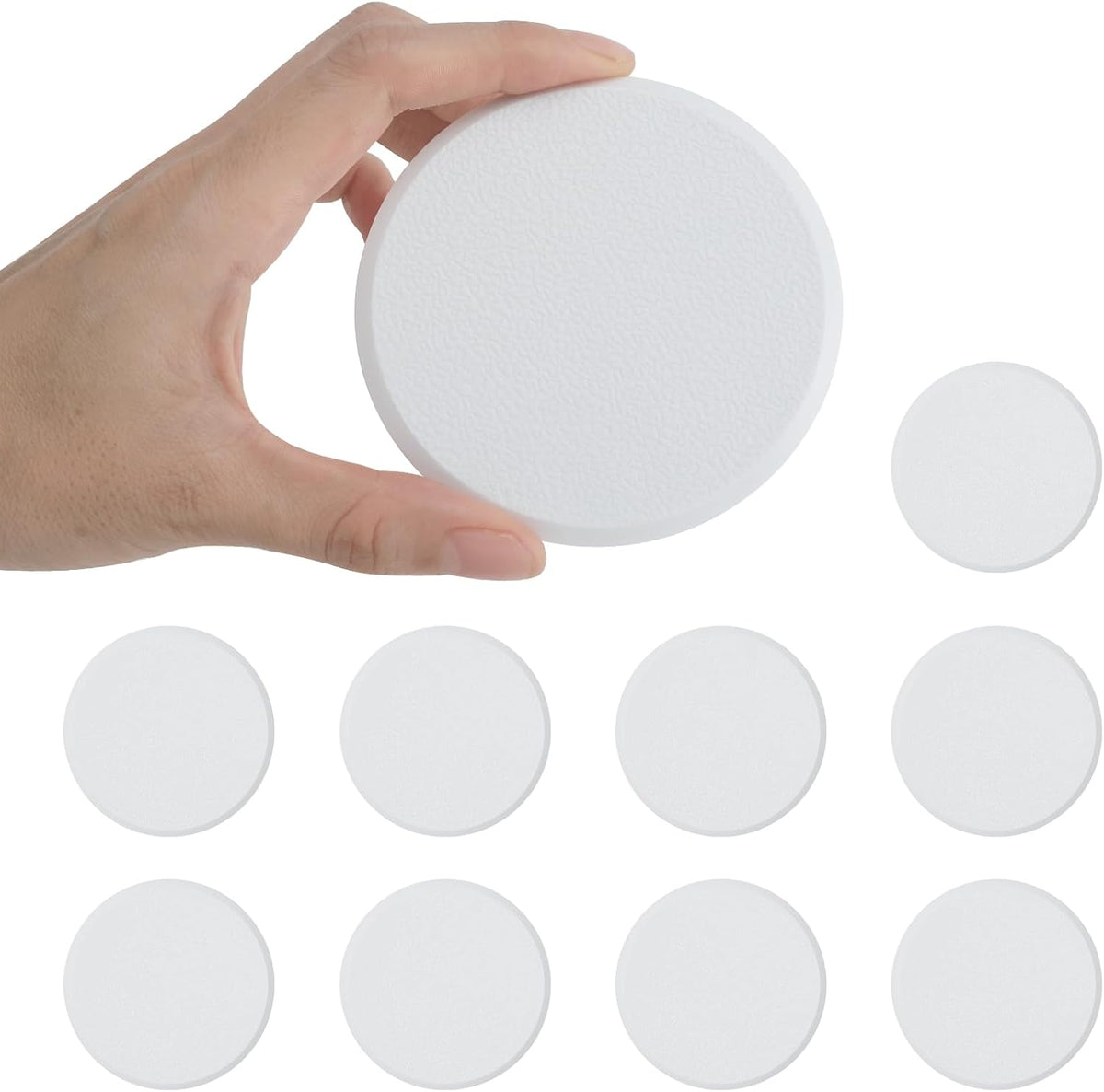 HOME MASTER HARDWARE 3.25" Wall Protector, 10 Pack Door Knob Wall Shield