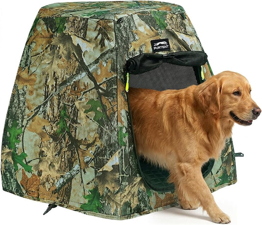 Pop up Dog Tent Portable Cat Tent Outdoor Camping House with Washable Pad