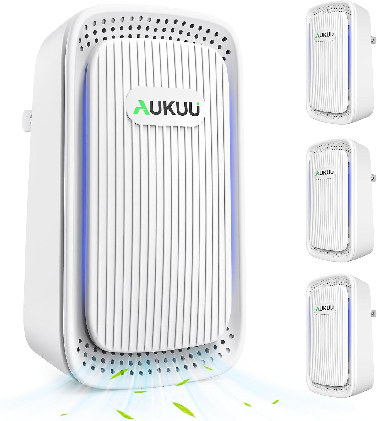 Air Ionizers 4 Pack - Plug in Mini Air Purifiers for Home, Bedroom, Office