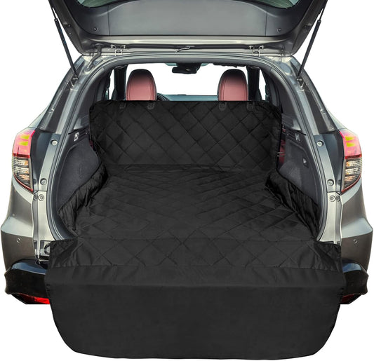 SUV Cargo Liner for Dogs - Trunk Cover for SUV with Bumper Flap Protector