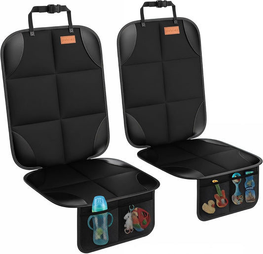 SMART ELF Car Seat Protector, Thickest Padding and Non-Slip Backing 2Pack