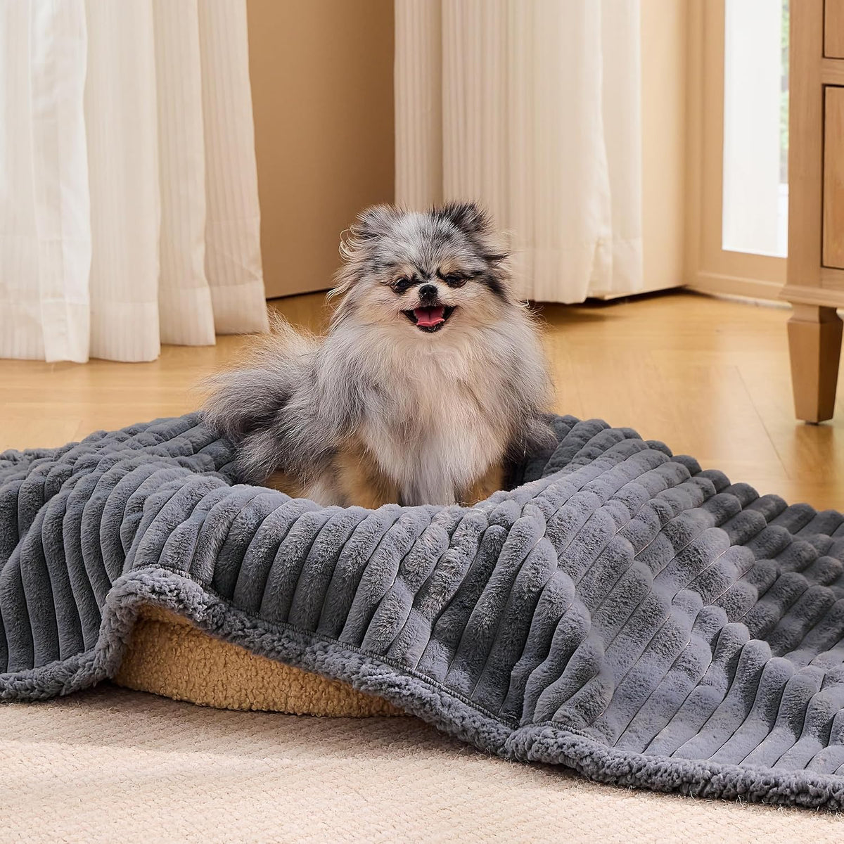 Krifey Waterproof Dog Blanket for Pets, Couch, Bed and Furniture Protection