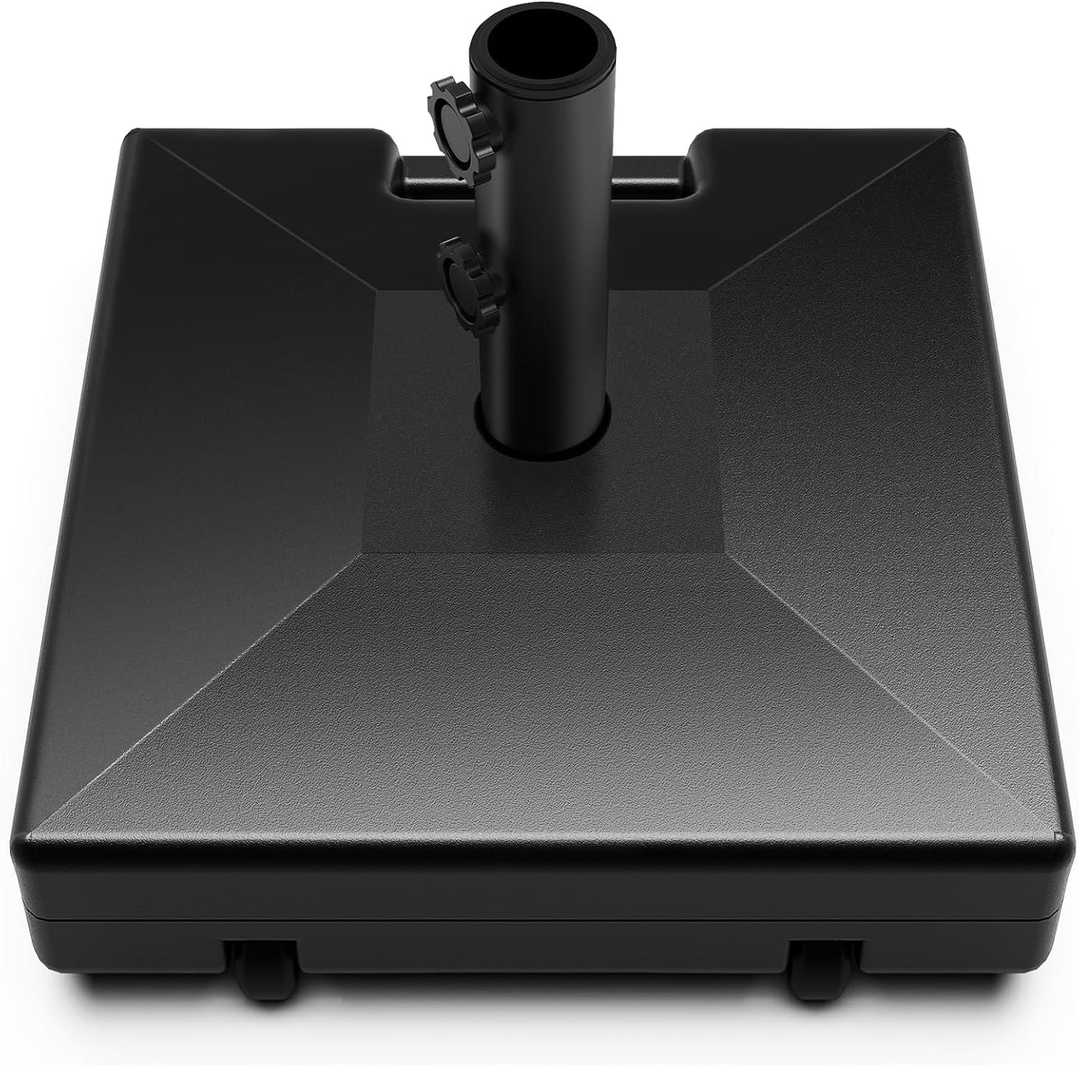 Umbrella Base with Wheels and Handle, 120Lbs Heavy Duty Umbrella Stand