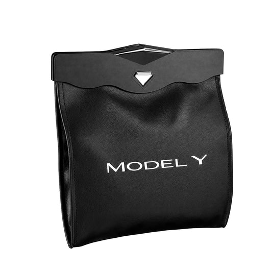 Motrobe Trash Can with Magnetic Seal & Auto LED for Tesla Model Y 2020-2026