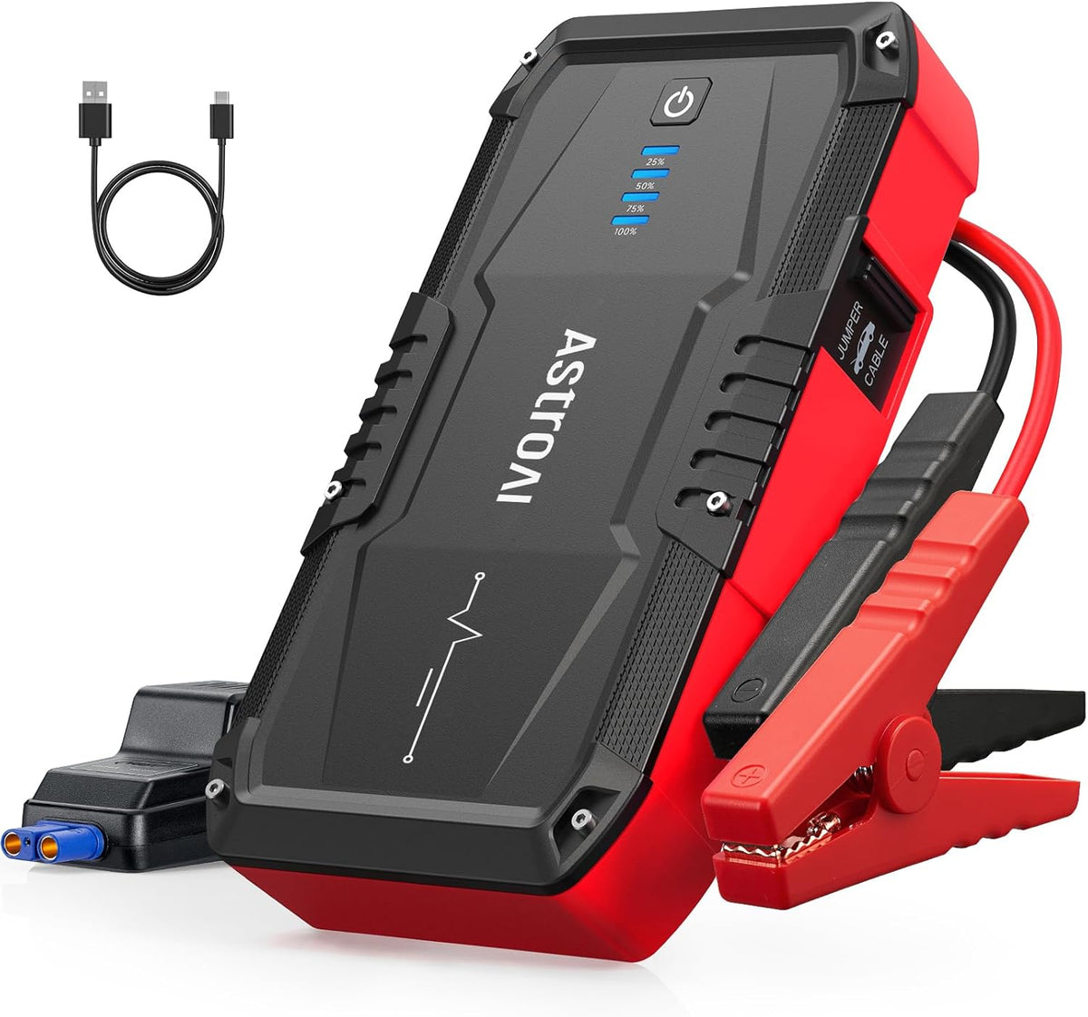 Astroai S8 Car Battery Jump Starter 1500A – Portable 12V Lithium Jump Box